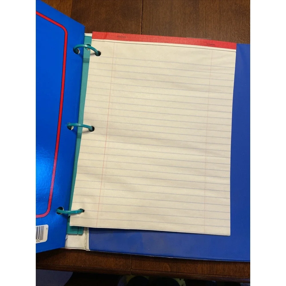 Trapper Keeper vintage 2 1991 & 1989 Panda Tropical  4 Folders 2 Pads Paper